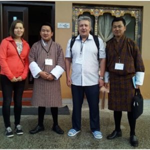 Участие сотрудников лаборатории гляциологии (А.Б. Егоров, Л.В. Когутенко) в заключительном совещании программы CHARIS 5-7 июня 2018 года в г. Тхимпху, Бутан