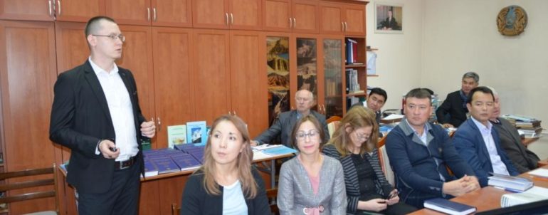 Визит Вице-министра экологии, геологии и природных ресурсов Республики Казахстан Громова Сергея Николаевича и Председателя Комитета по водным ресурсов Турлубека Армана Алашевича